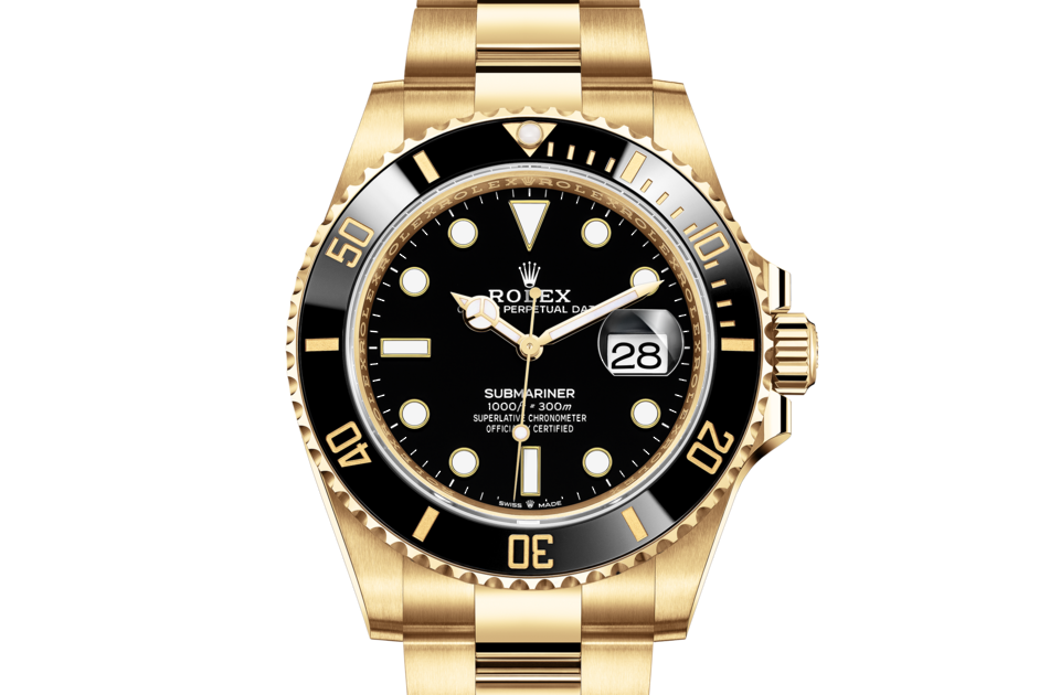 rolex submariner oyster gold