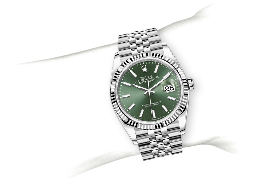 Rolex Datejust in Oystersteel 