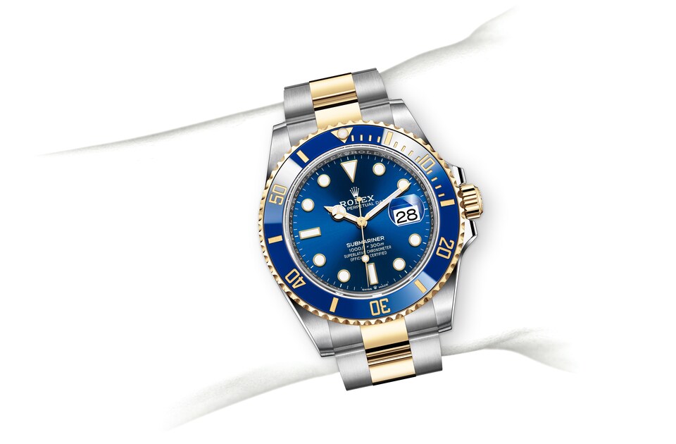 rolex submariner blue oystersteel