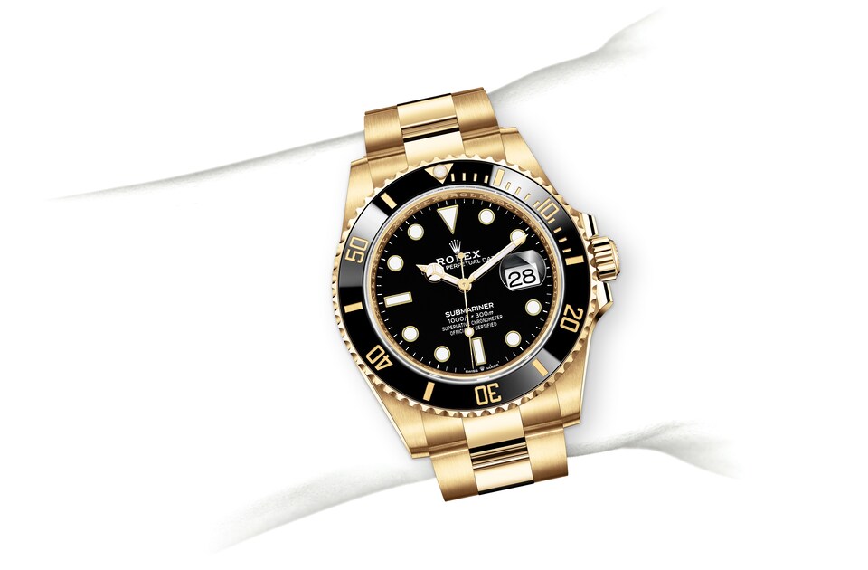 Rolex Submariner in Gold, m126618ln 