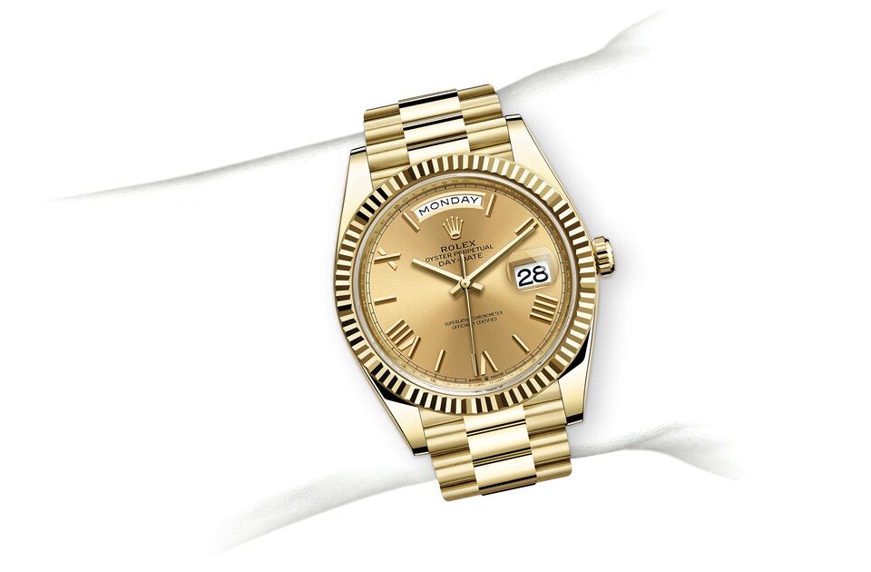 rolex presidential mother of pearl