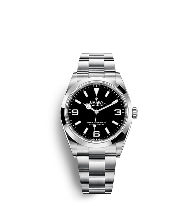 Rolex Explorer in Oystersteel, m124270 