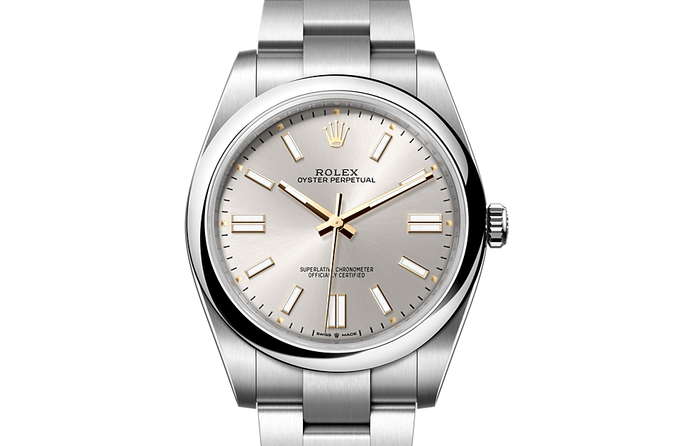 Set time on rolex sale oyster perpetual