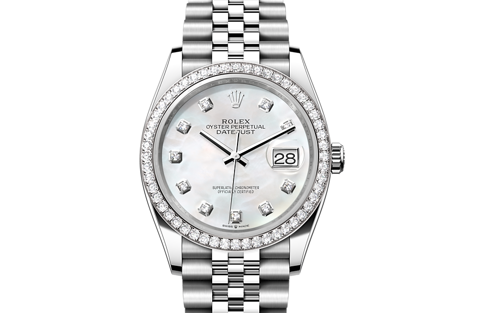 Gold and white clearance rolex