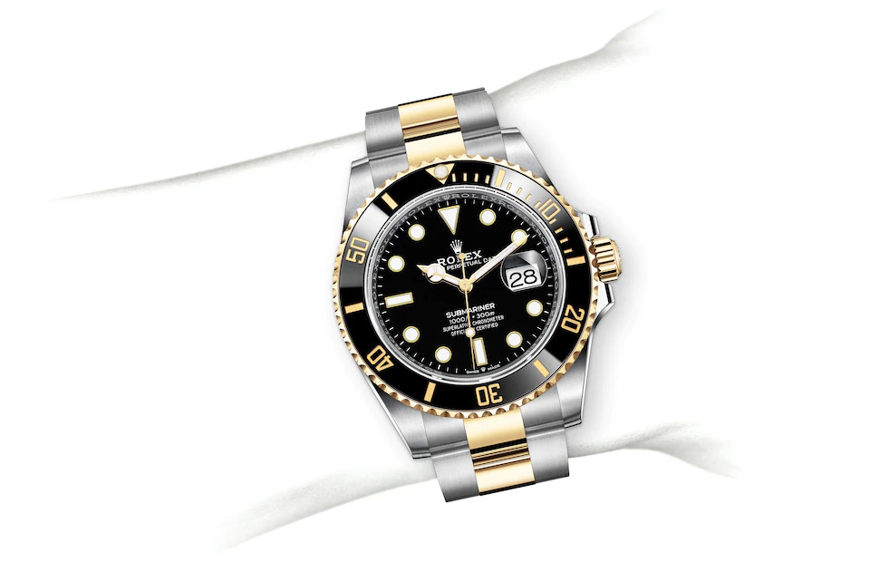 Rolex submariner oystersteel and best sale yellow gold