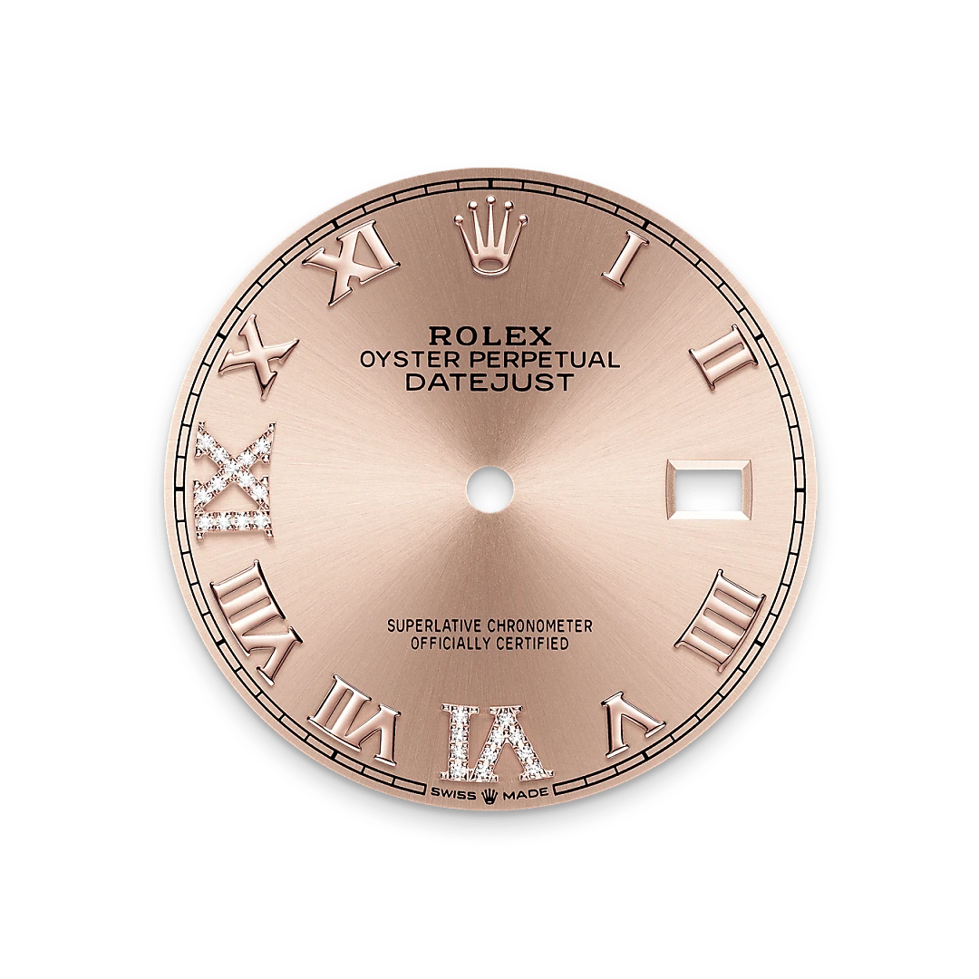 Rolex Rosé-colour dial