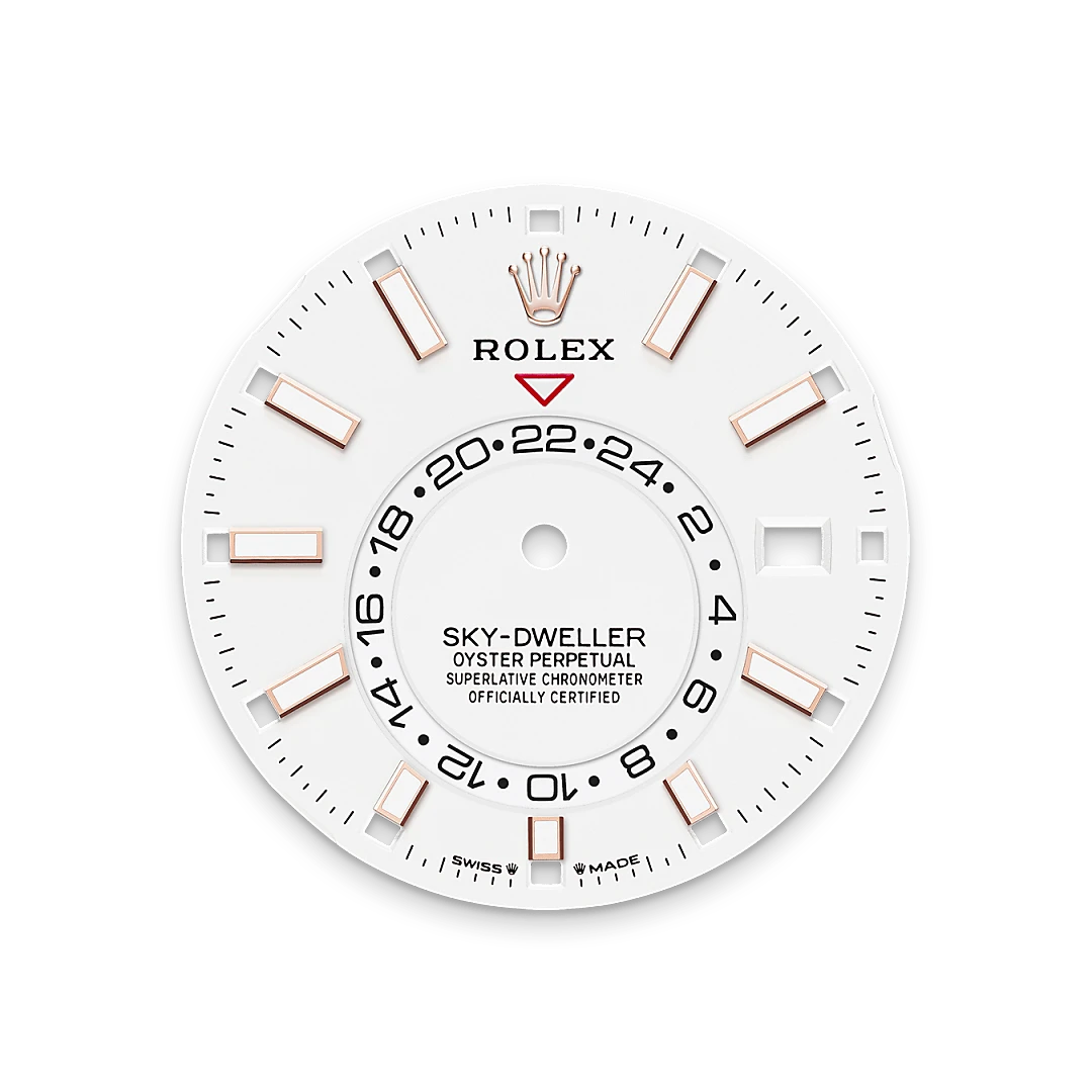 Rolex Intense white dial