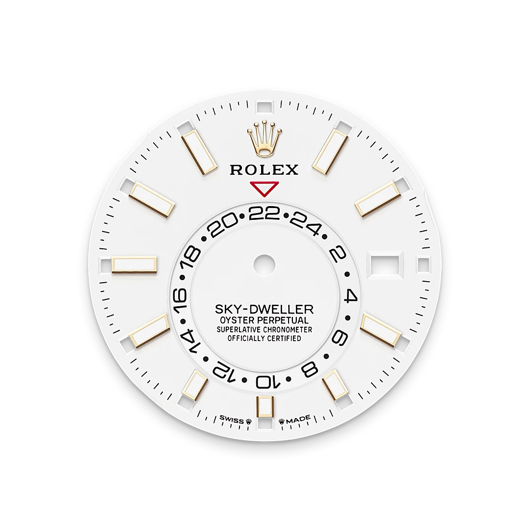 Rolex Intense white dial