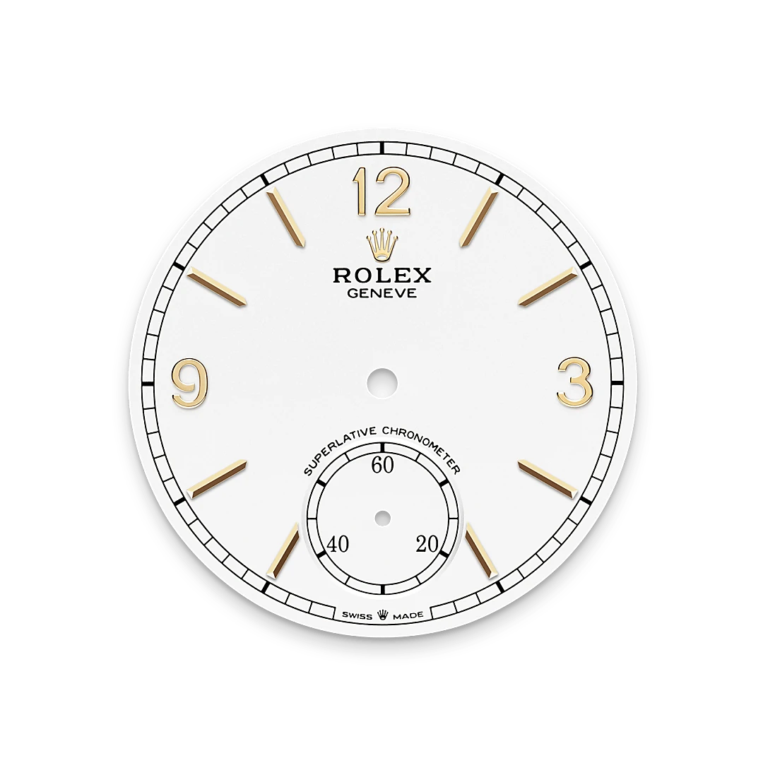 Rolex Intense white dial