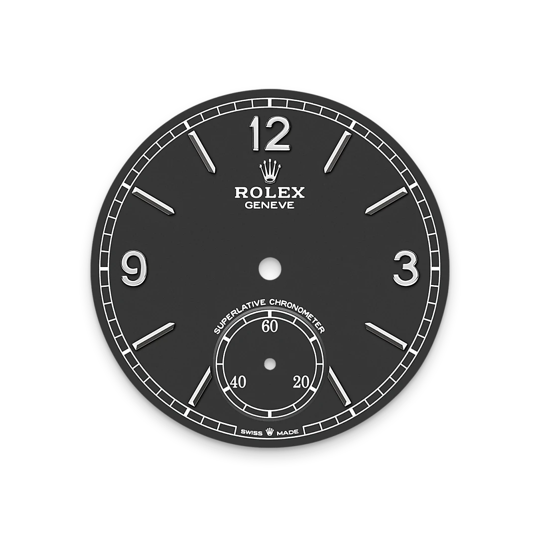 Rolex Intense black dial