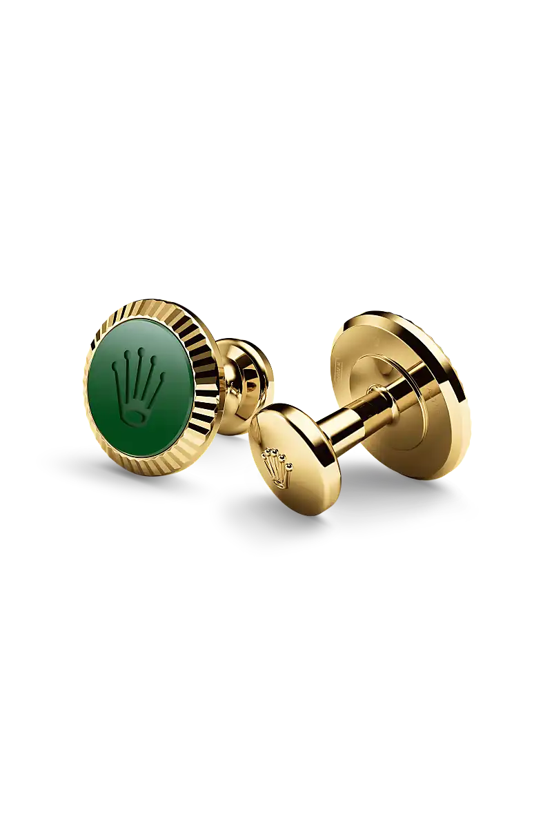 Rolex ‘Fluted’ cufflinks - a1038 at Chow Tai Fook