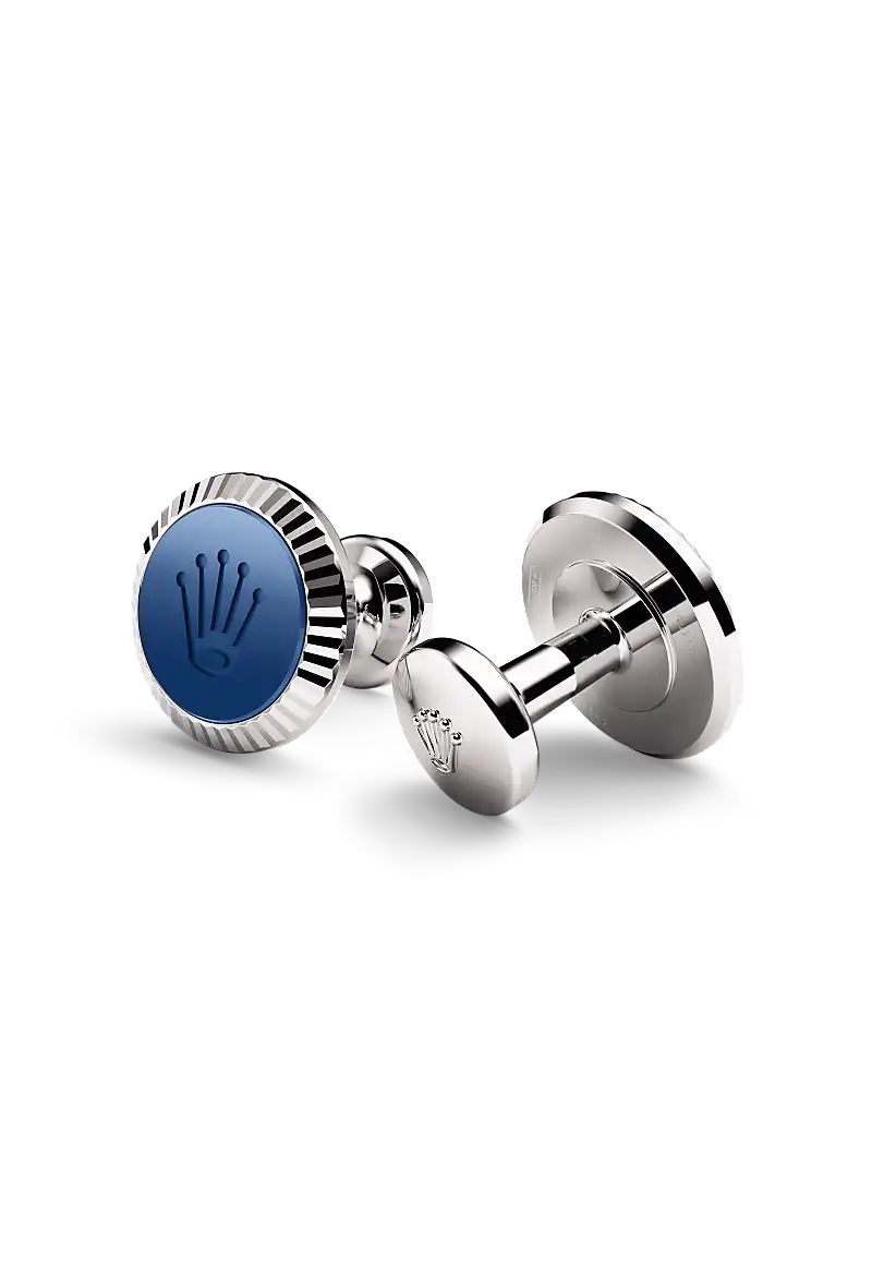 Rolex ‘Fluted’ cufflinks - a1039 at Chow Tai Fook