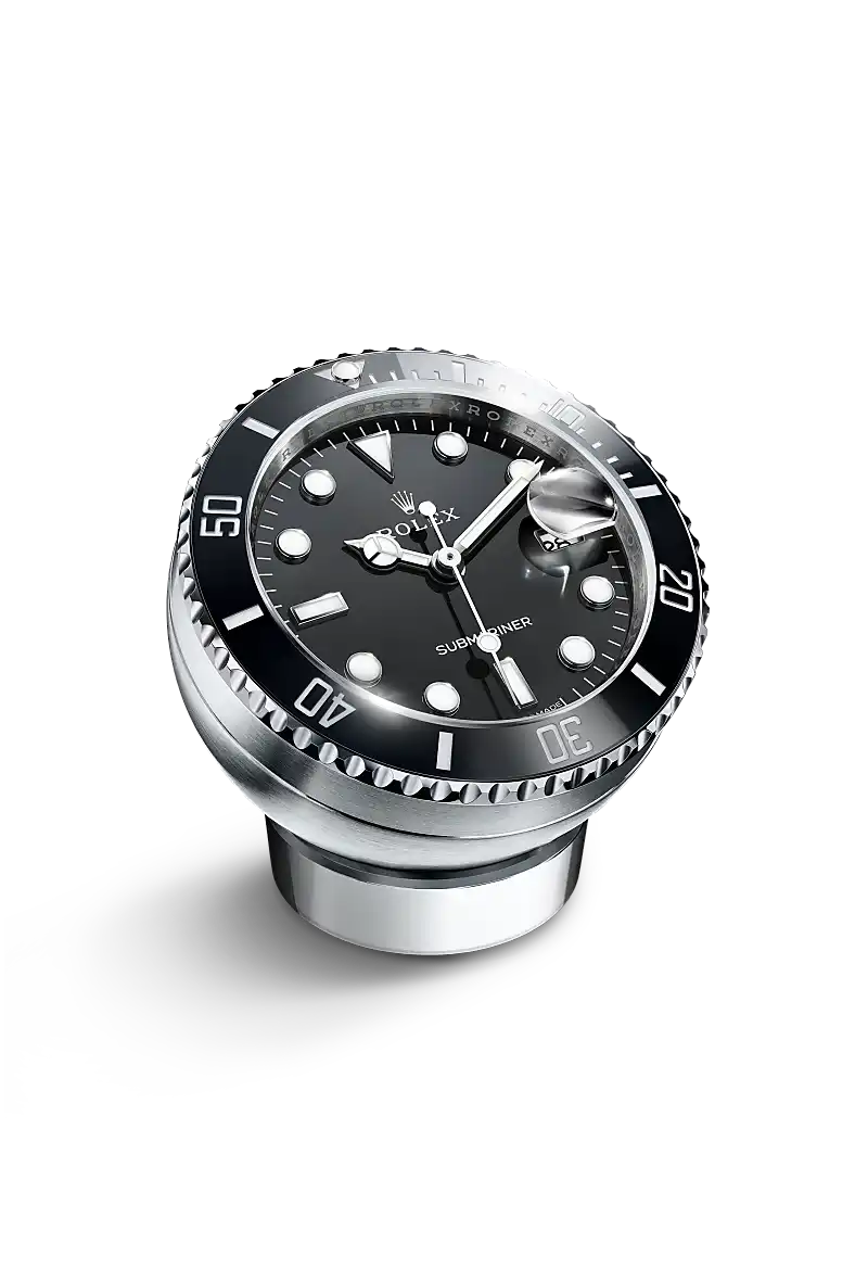 Rolex Submariner Date desk clock - c909010ln-0001 at Chow Tai Fook