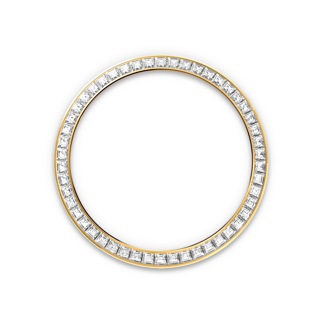 Diamond-set bezel