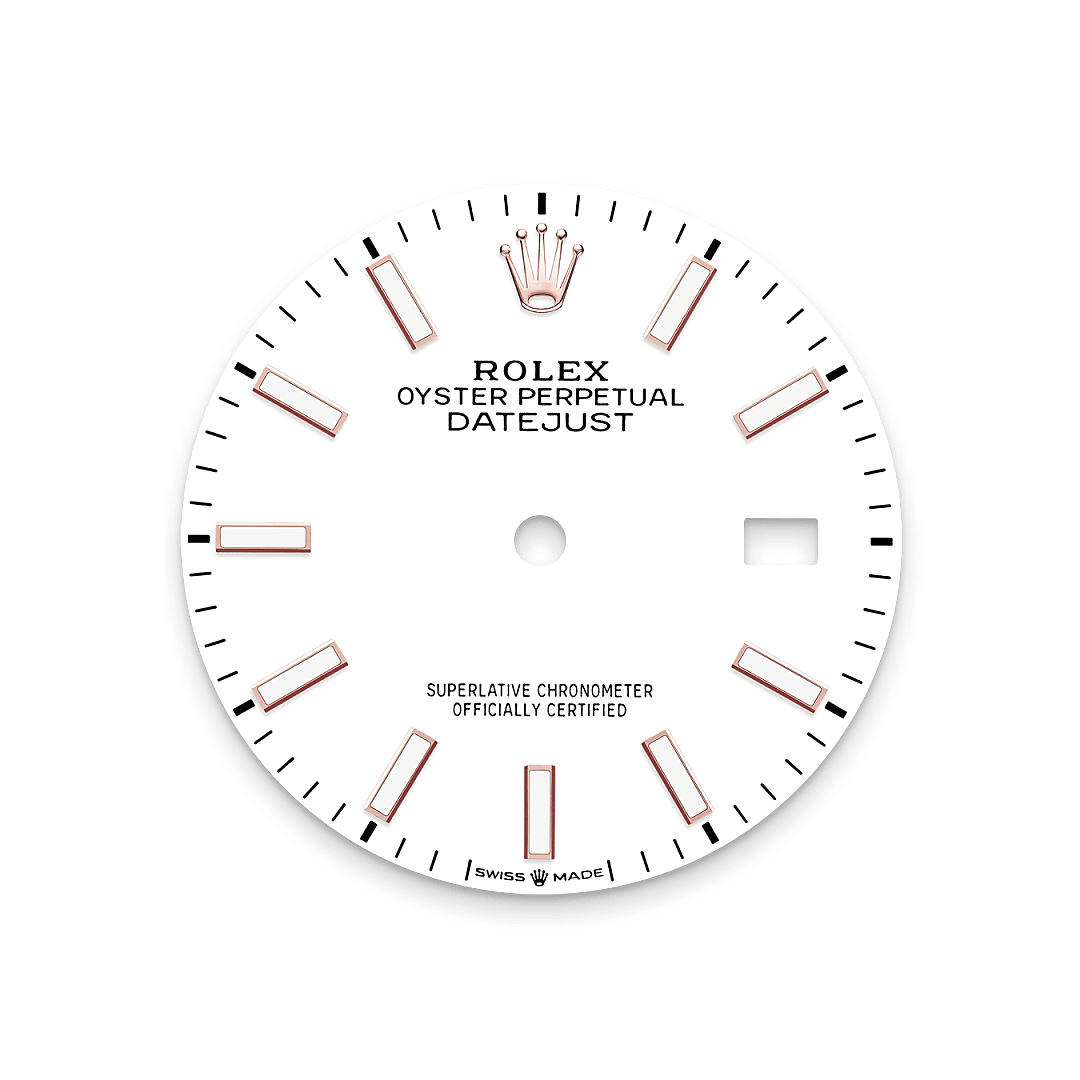 White dial