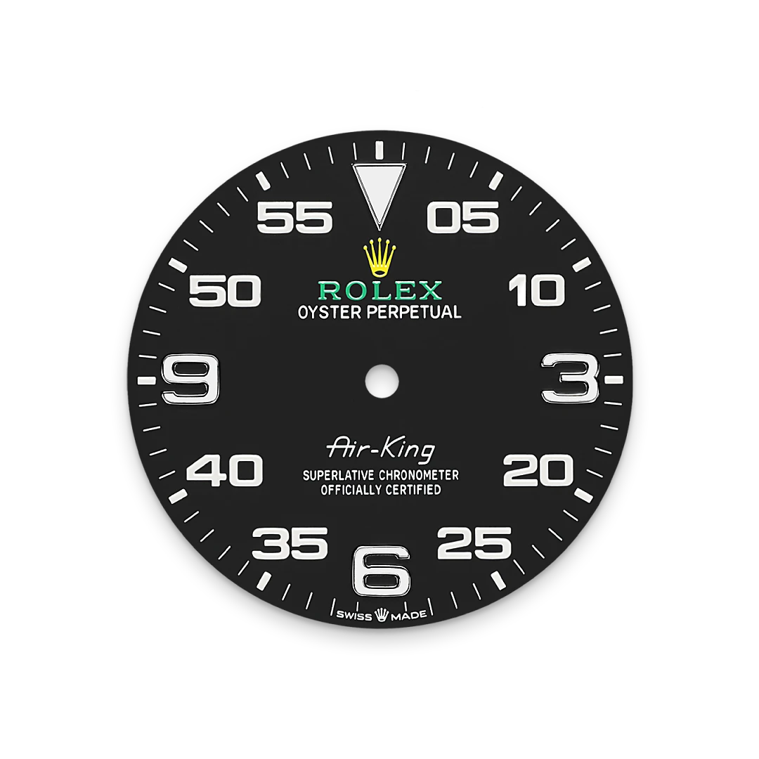 Black dial