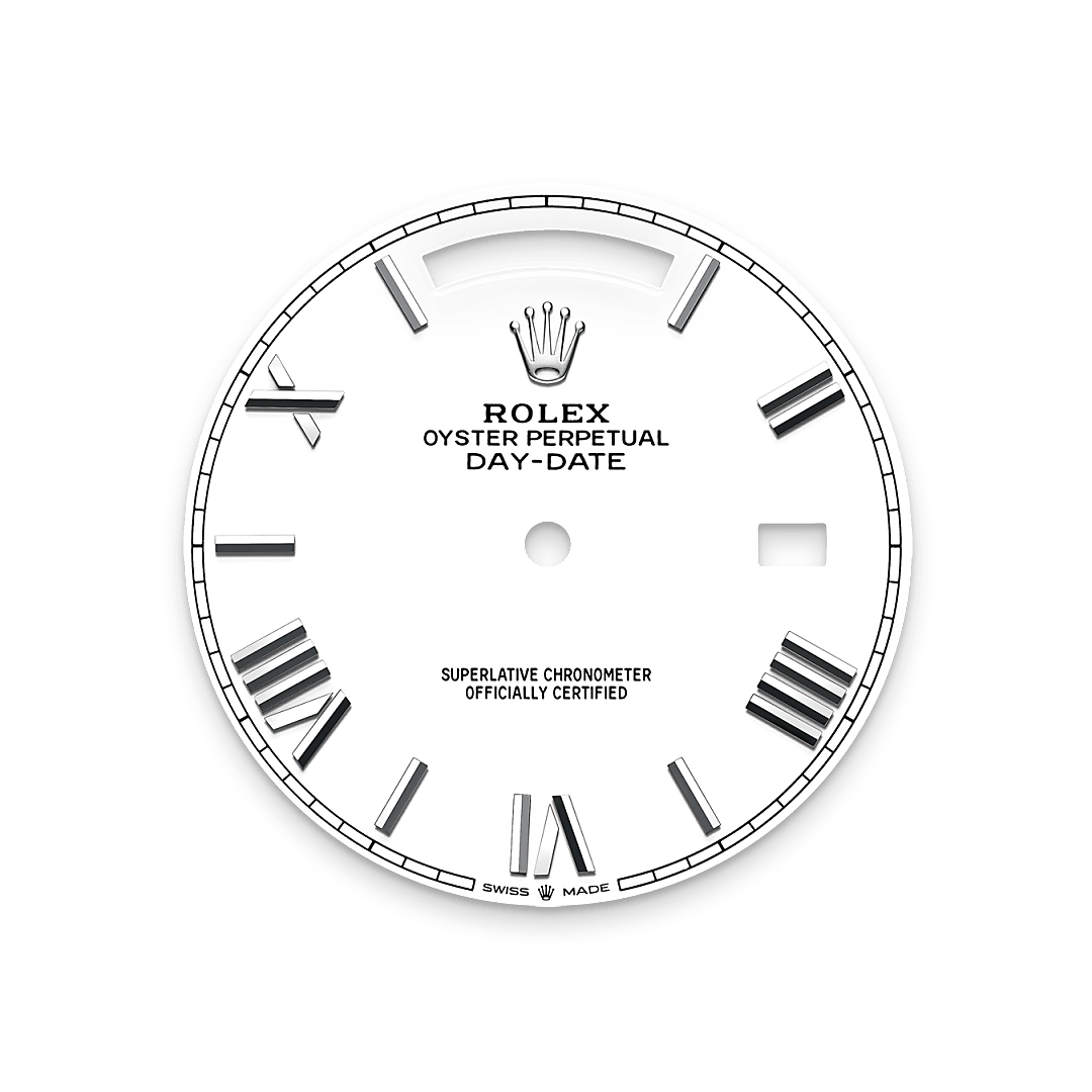 White dial