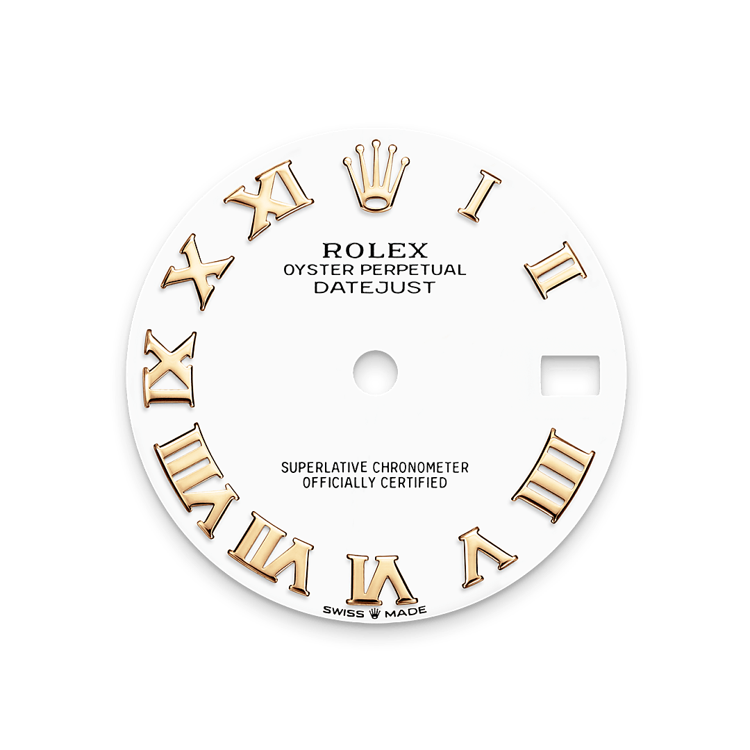 White dial